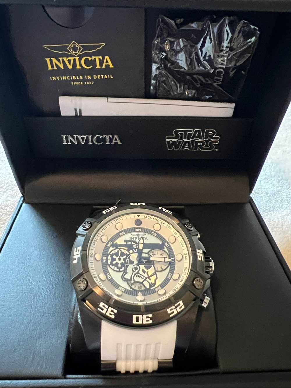 Invicta Star Wars Limited Edition Watch - Black & White Accents - Picture 2 of 4